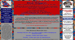 Desktop Screenshot of dixietriggers.com